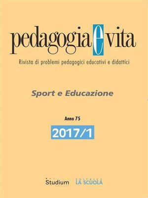 cover image of Pedagogia e Vita 2017/1